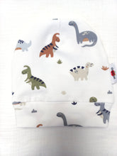 Afbeelding in Gallery-weergave laden, New Born Set Dino (2-delig) Broekje en Mutsje