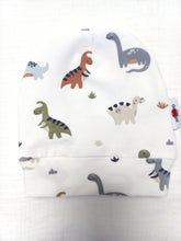 Afbeelding in Gallery-weergave laden, New Born Set Dino (2-delig) Broekje en Mutsje