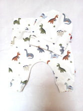 Afbeelding in Gallery-weergave laden, New Born Set Dino (2-delig) Broekje en Mutsje
