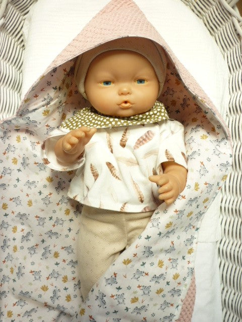 Omslagdoek Pop Leo Roze