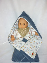 Afbeelding in Gallery-weergave laden, Omslagdoek Pop Leo Blauw
