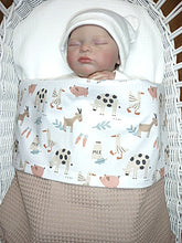Afbeelding in Gallery-weergave laden, Deken Kinderwagen  Wafel Donker Beige met Katoen Boerderij
