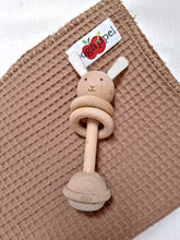 Afbeelding in Gallery-weergave laden, Deken  Wafelstof &amp; Cotton Fleece Cacao
