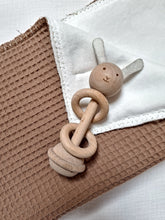 Afbeelding in Gallery-weergave laden, Deken  Wafelstof &amp; Cotton Fleece Cacao
