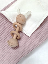 Afbeelding in Gallery-weergave laden, Deken Cottonfleece Wafelstof Oud Roze
