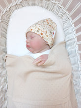 Afbeelding in Gallery-weergave laden, Deken Tricot Pointelle Beige
