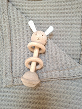 Afbeelding in Gallery-weergave laden, Wiegdeken Gebreide Wafelstof Strand Taupe Bruin
