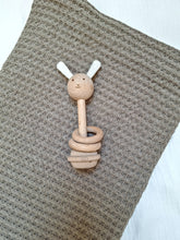 Afbeelding in Gallery-weergave laden, Wiegdeken Gebreide Wafelstof Strand Taupe Bruin

