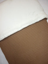 Afbeelding in Gallery-weergave laden, Deken Teddy Wafelstof Cacao Bruin
