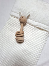 Afbeelding in Gallery-weergave laden, Kinderwagendeken  Wafelstof &amp; Teddy Offwhite
