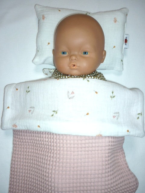 Poppendekentje met Kussentje Tulpjes