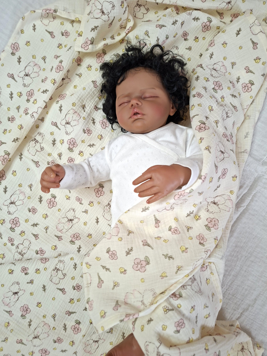 Hydrofiele Doek XXL Swaddle-Inbakerdoek Lieve Beer