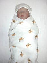 Afbeelding in Gallery-weergave laden, Hydrofiele Doek XXL-Swaddle-Inbakerdoek-Walvis
