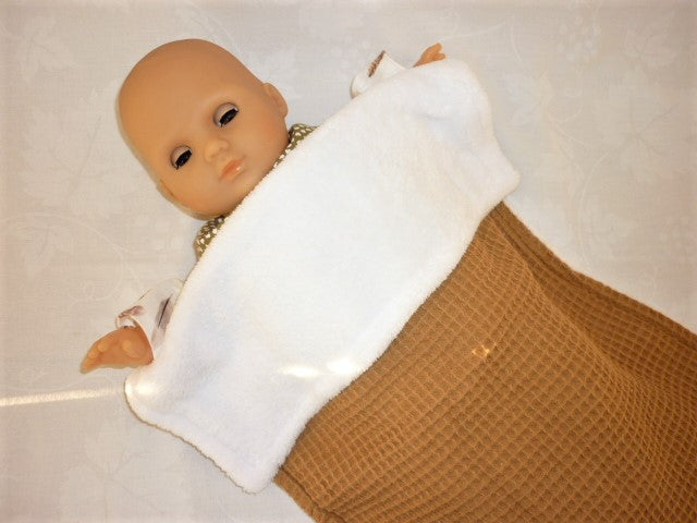 Dekentje Pop Caramel Bruin